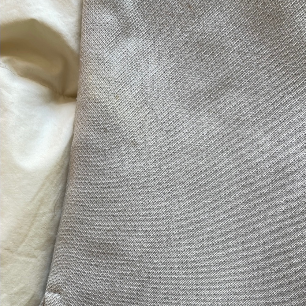Madewell Gray Short Sleeve Top with Leaf Embroidery - Picture 4 of 5